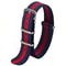Waterproof Nylon Watch Strap, Sport Military Style Watch Band Replacement for Men Women Wristwatch Belt