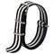 Waterproof Nylon Watch Strap, Sport Military Style Watch Band Replacement for Men Women Wristwatch Belt