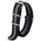 Waterproof Nylon Watch Strap, Sport Military Style Watch Band Replacement for Men Women Wristwatch Belt
