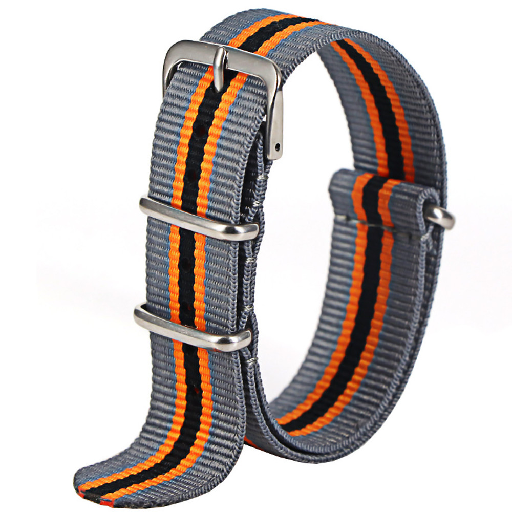 Waterproof Nylon Watch Strap, Sport Military Style Watch Band Replacement for Men Women Wristwatch Belt