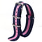 Waterproof Nylon Watch Strap, Sport Military Style Watch Band Replacement for Men Women Wristwatch Belt