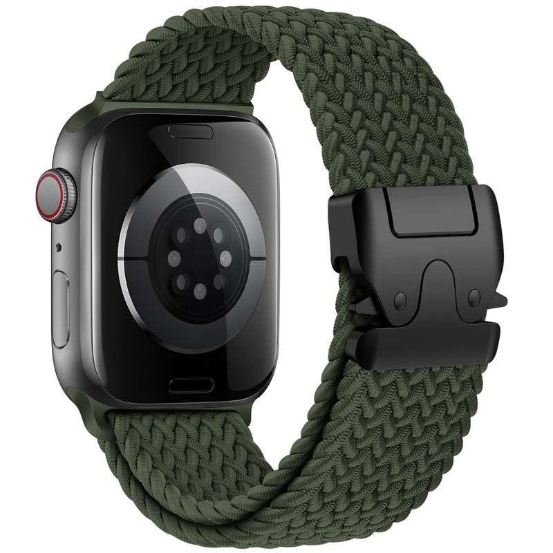 Braided Parachute Straps for Apple Watch Band Ultra Correa iWatch Series Compatible Replacement