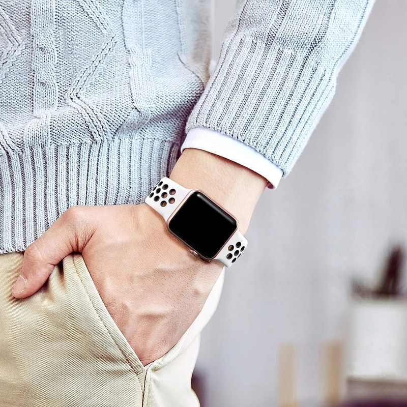 Breathable Sport Strap for Apple Watch, iWatch Series