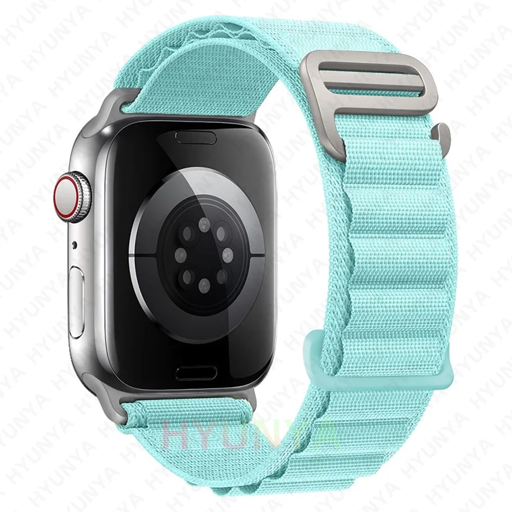 Alpine Loop Strap for Apple Watch Band, Rugged iWatch Ultra Trail Style Replacement Correa Bracelet