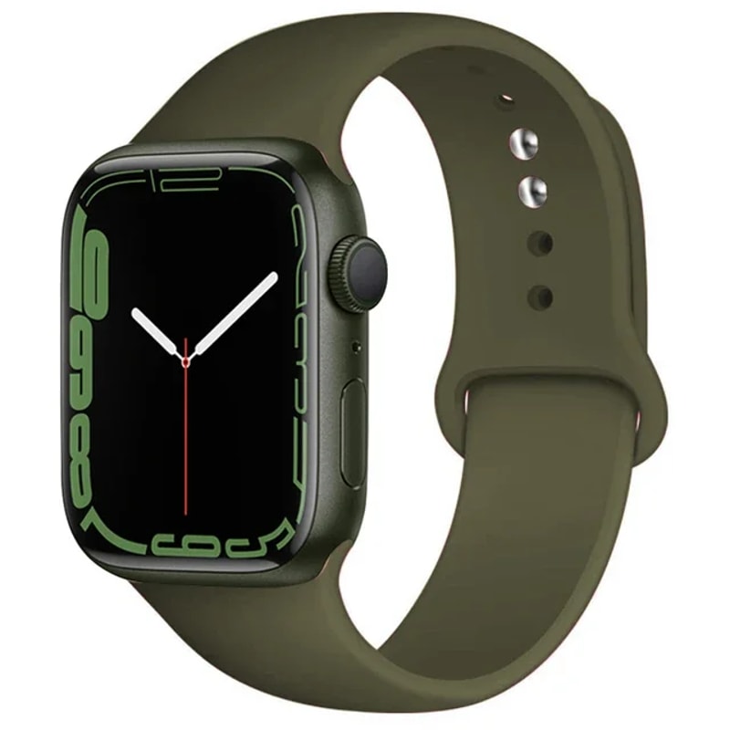Apple Watch Silicone Sport Band, Compatible with Series & Ultra
