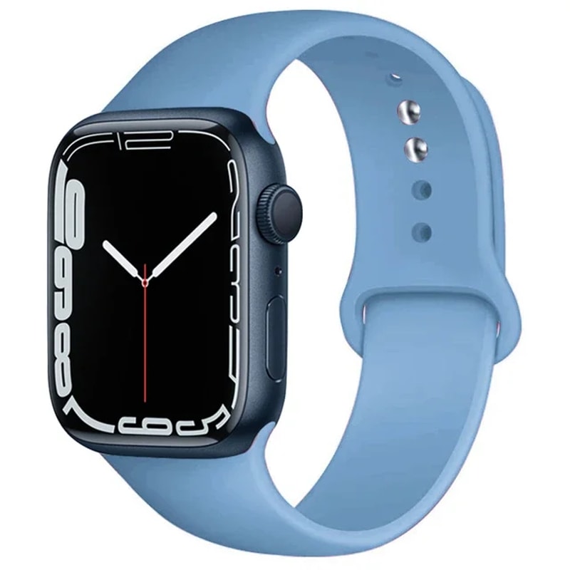 Apple Watch Silicone Sport Band, Compatible with Series & Ultra