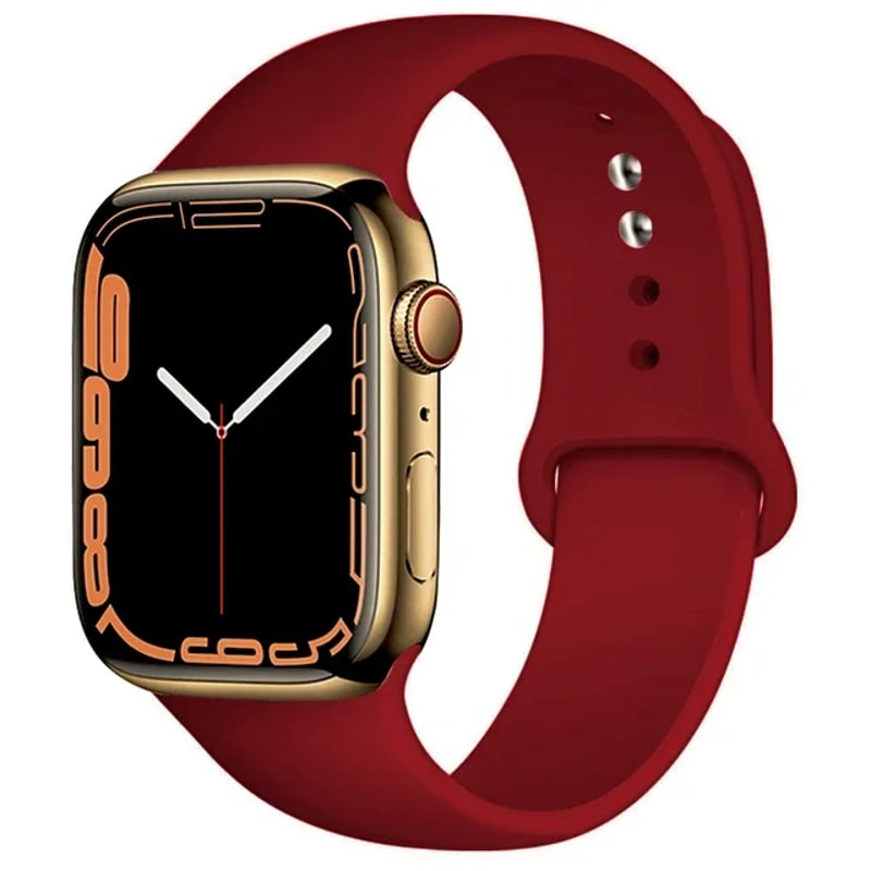 Apple Watch Silicone Sport Band, Compatible with Series & Ultra