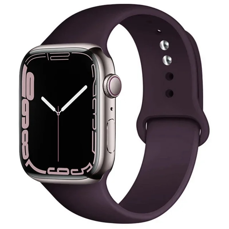Apple Watch Silicone Sport Band, Compatible with Series & Ultra