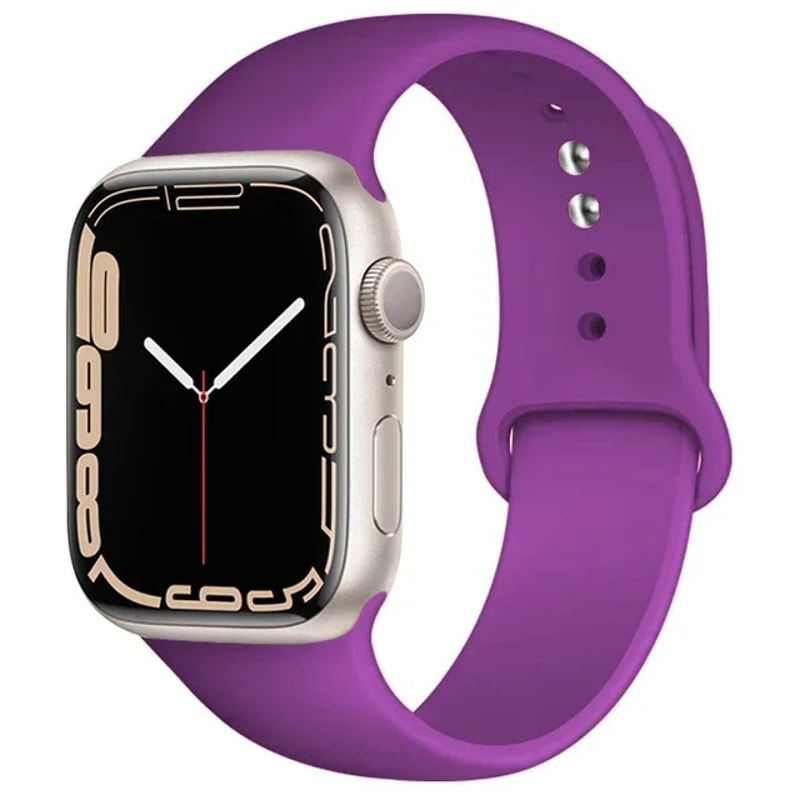 Apple Watch Silicone Sport Band, Compatible with Series & Ultra