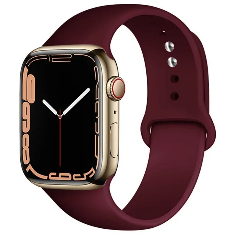 Apple Watch Silicone Sport Band, Compatible with Series & Ultra
