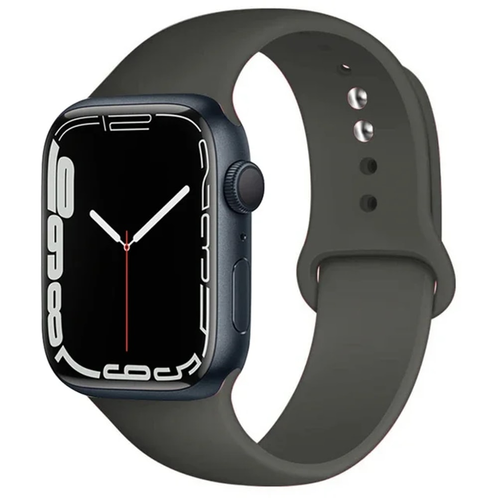 Apple Watch Silicone Sport Band, Compatible with Series & Ultra