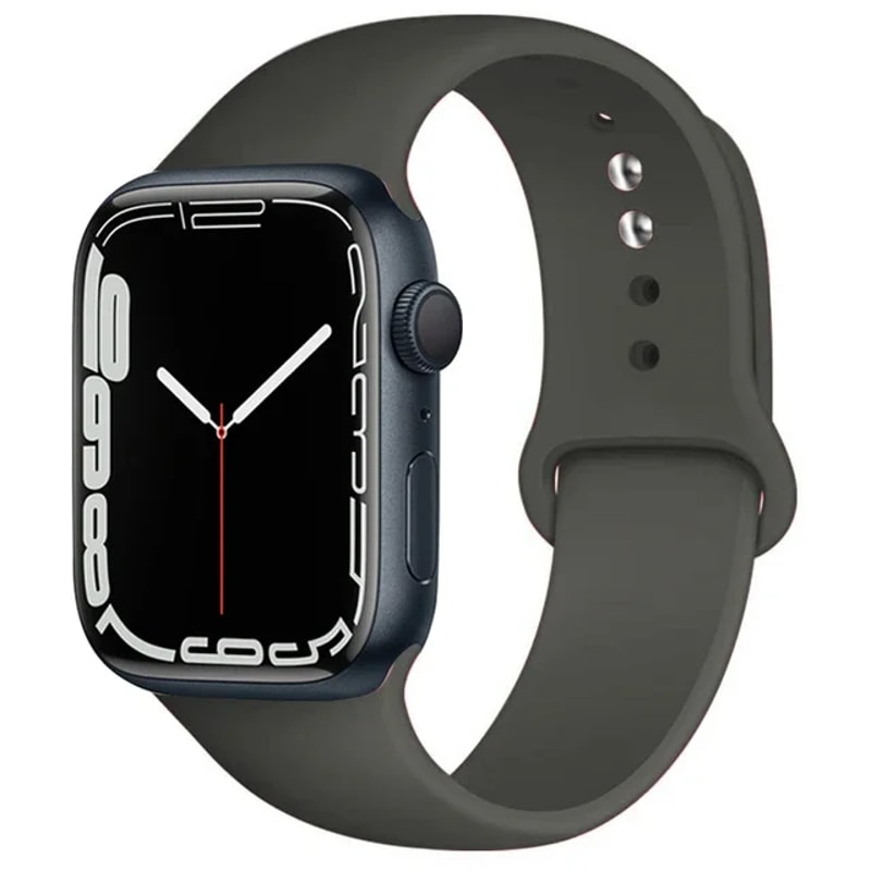 Apple Watch Silicone Sport Band, Compatible with Series & Ultra