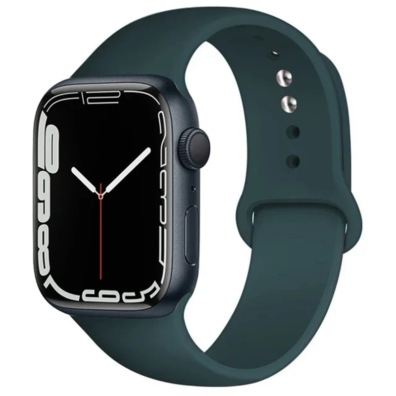 Apple Watch Silicone Sport Band, Compatible with Series & Ultra