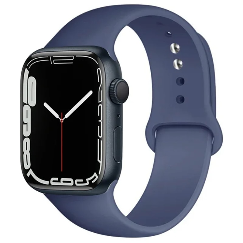 Apple Watch Silicone Sport Band, Compatible with Series & Ultra