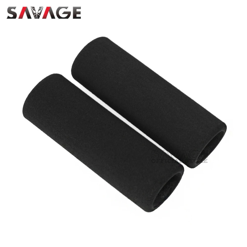 Motorcycle Foam Handlebar Grips Sponge Lever Covers for Dirt Bike Pit Bike Scooter Motocross Universal Fit