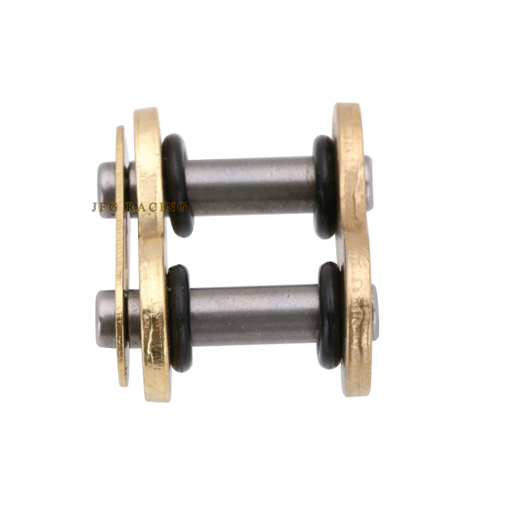 Motorcycle Chain Connector Link, Heavy Chain Buckle Master Joint with O-Ring Lock, Durable Replacement Chain Parts
