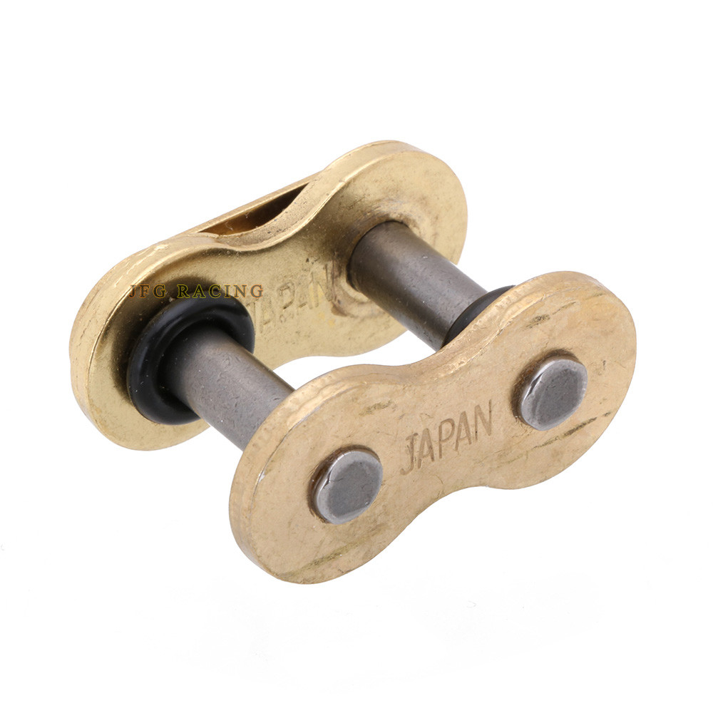 Motorcycle Chain Connector Link, Heavy Chain Buckle Master Joint with O-Ring Lock, Durable Replacement Chain Parts