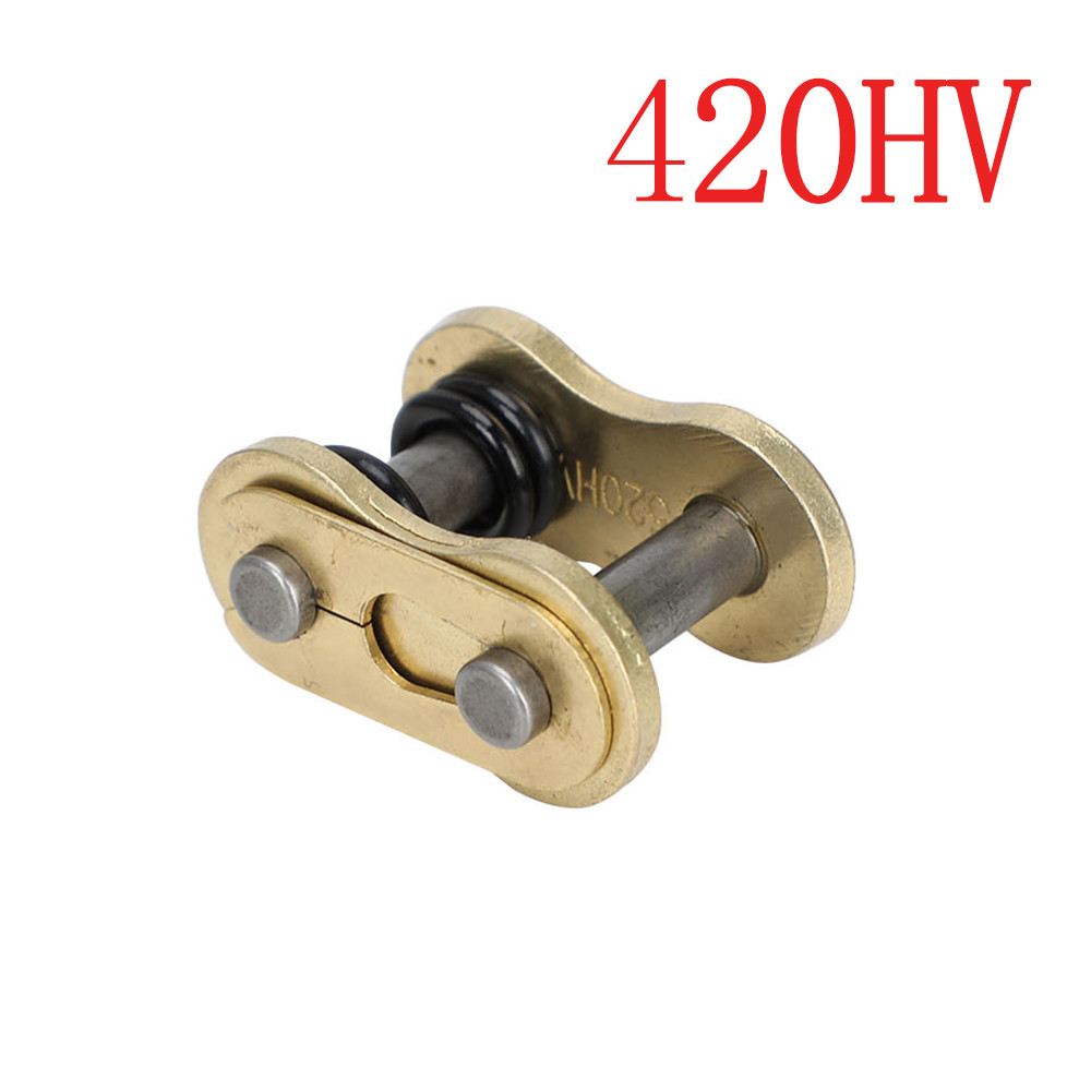 Motorcycle Chain Connector Link, Heavy Chain Buckle Master Joint with O-Ring Lock, Durable Replacement Chain Parts