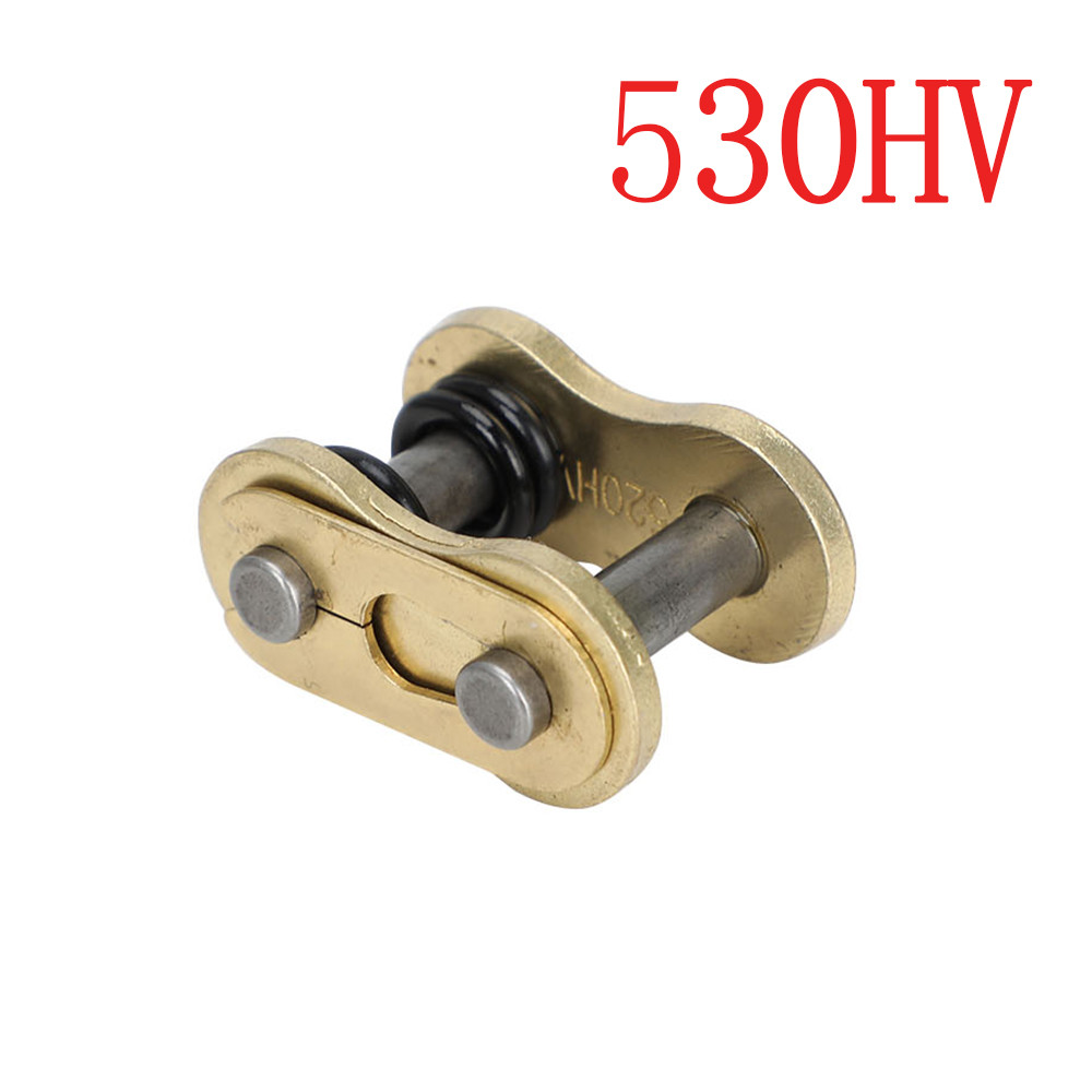 Motorcycle Chain Connector Link, Heavy Chain Buckle Master Joint with O-Ring Lock, Durable Replacement Chain Parts