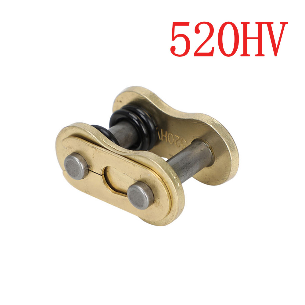 Motorcycle Chain Connector Link, Heavy Chain Buckle Master Joint with O-Ring Lock, Durable Replacement Chain Parts