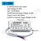 AC LED Driver 300mA Constant Current Power Supply with Shell Connector for LED Lights, Lamps, and Strips