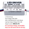AC LED Driver 300mA Constant Current Power Supply with Shell Connector for LED Lights, Lamps, and Strips