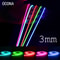 Ultra Thin Colorful COB LED Strip Light High Density Flexible Tape For Car Room Decor DIY Lighting 0