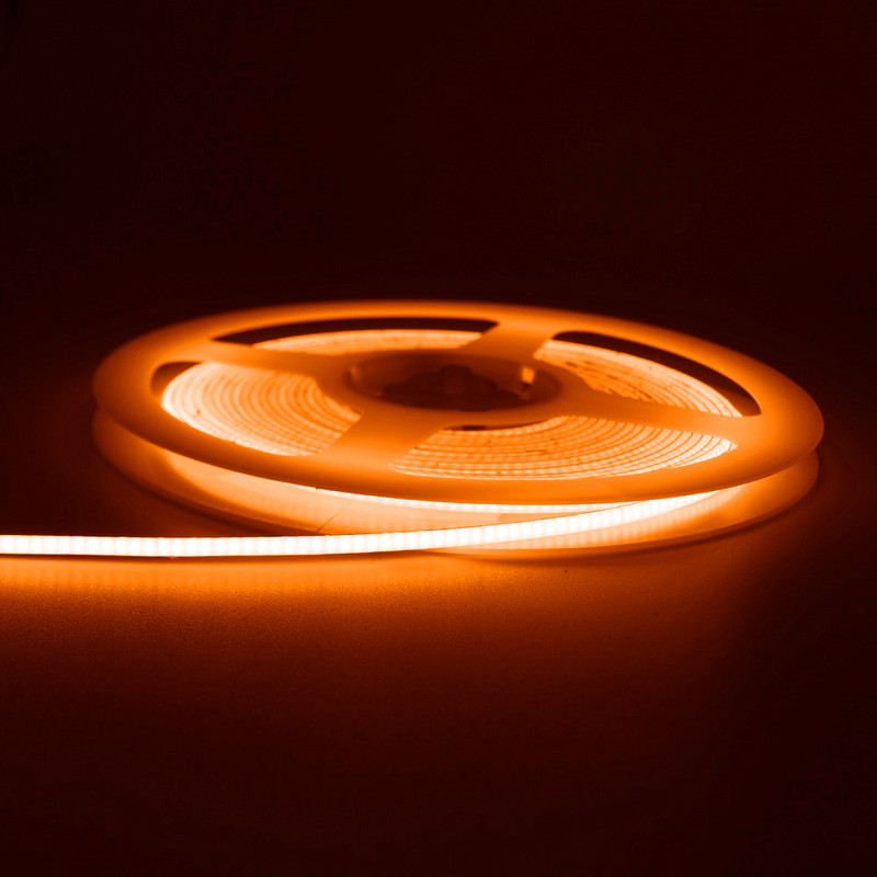 Ultra Thin Colorful COB LED Strip Light High Density Flexible Tape For Car Room Decor DIY Lighting 10