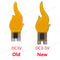 LED Flashing Candle Flame Lights COB Diodes for Birthday Party Decor, DIY Crafts, Wedding and Holiday Lighting Accessory