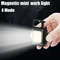 Mini Portable Keychain COB Lantern, USB Rechargeable LED Camping Flashlight with Pocket Clip, Multifunctional Work Light