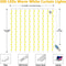 LED Fairy Curtain String Lights USB Garland Lamp 8 Lighting Modes for Christmas, Wedding, New Year & Home Decoration