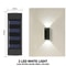 Ultra Durable Solar Wall Lamp Outdoor Waterproof Solar Powered Light Up And Down Illuminate Home Ga 5