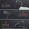USB Rechargeable 14LED Book Reading Light, Flexible Clip-On Night Lamp, Portable Warm Cool Daylight Bedside Desk Light