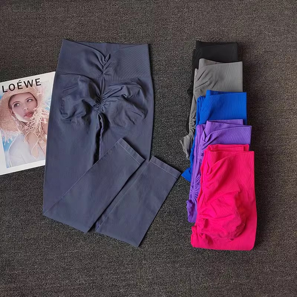 HighEnd Women Yoga Pants Breathable PushUp Fitness Leggings High Elastic Sports Gym Tights For Runn 0