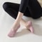 Anti-Slip Yoga Socks for Women, Backless Silicone Pilates Ballet Socks, Breathable Bandage Dance Grip Socks for Studio