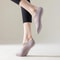 Anti-Slip Yoga Socks for Women, Backless Silicone Pilates Ballet Socks, Breathable Bandage Dance Grip Socks for Studio