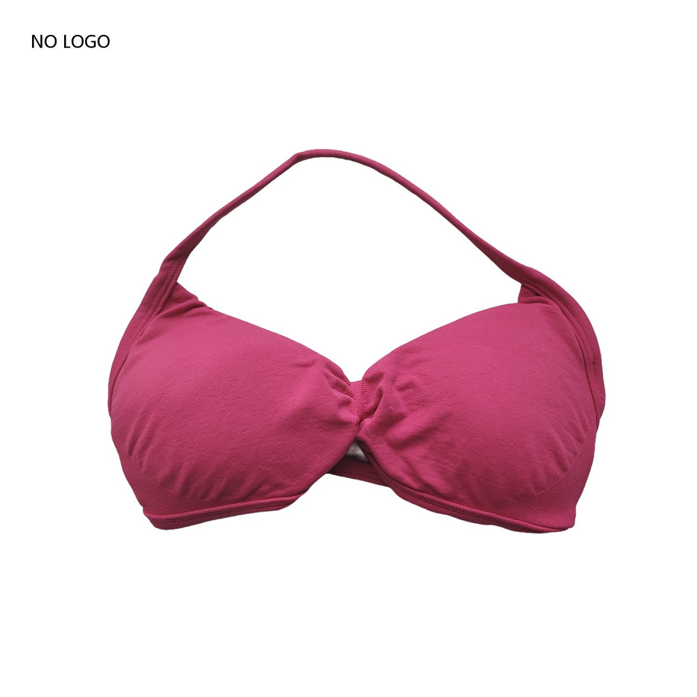 Strappy Backless Yoga Sports Bra for Women, Halter Workout Gym Bra with Removable Cups, Comfortable Activewear Gym Top