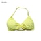 Strappy Backless Yoga Sports Bra for Women, Halter Workout Gym Bra with Removable Cups, Comfortable Activewear Gym Top