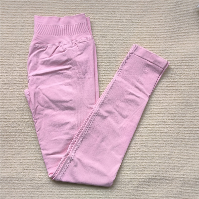 High Elastic Seamless Sporty Yoga Leggings, Butt Lifting, Tummy Control, Squat Proof Fitness Workout Tights