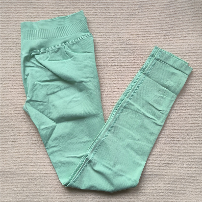 High Elastic Seamless Sporty Yoga Leggings, Butt Lifting, Tummy Control, Squat Proof Fitness Workout Tights