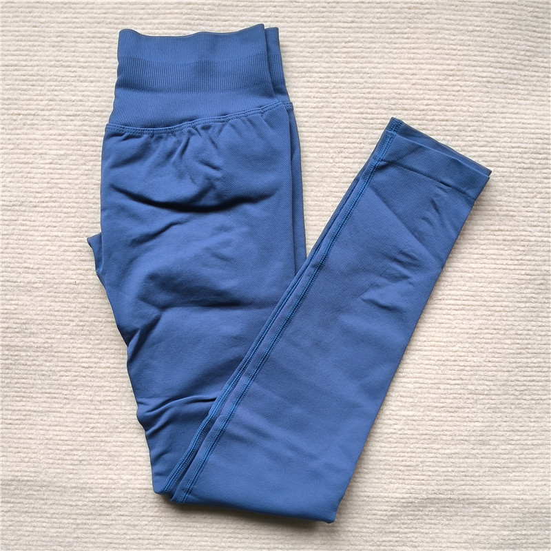 High Elastic Seamless Sporty Yoga Leggings, Butt Lifting, Tummy Control, Squat Proof Fitness Workout Tights