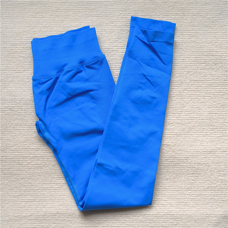 High Elastic Seamless Sporty Yoga Leggings, Butt Lifting, Tummy Control, Squat Proof Fitness Workout Tights