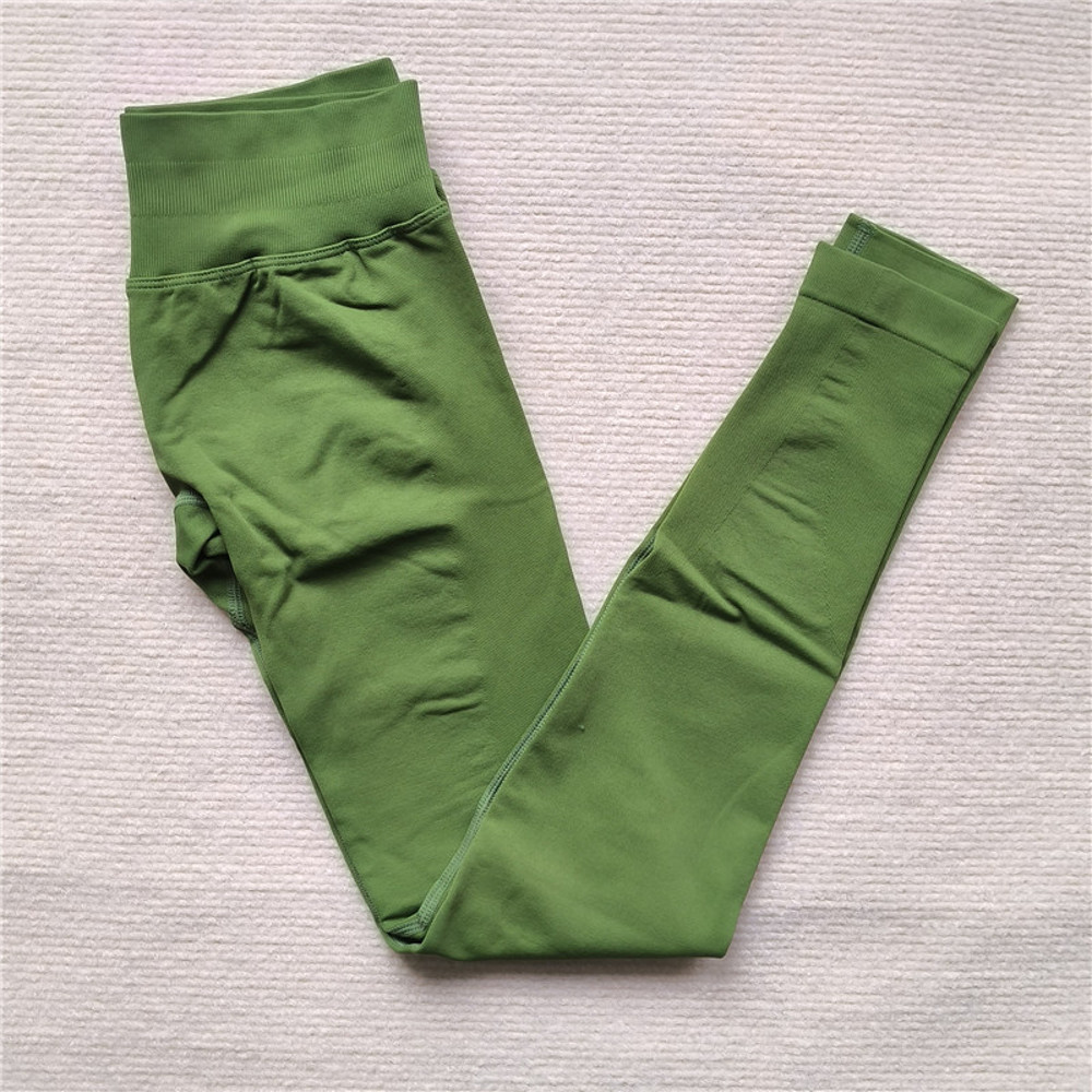 High Elastic Seamless Sporty Yoga Leggings, Butt Lifting, Tummy Control, Squat Proof Fitness Workout Tights