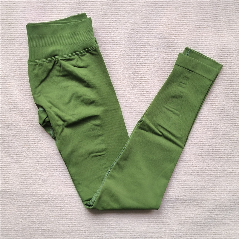 High Elastic Seamless Sporty Yoga Leggings, Butt Lifting, Tummy Control, Squat Proof Fitness Workout Tights