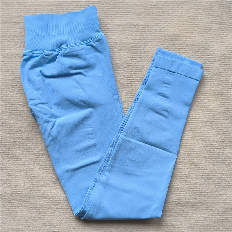 High Elastic Seamless Sporty Yoga Leggings, Butt Lifting, Tummy Control, Squat Proof Fitness Workout Tights