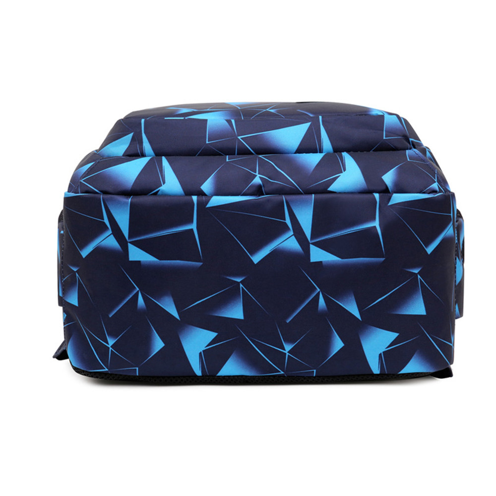 Fashion Backpack 3 Piece Set, Durable Nylon School Bookbag with Shoulder Bag & Pencil Case for Teen Girls & Boys