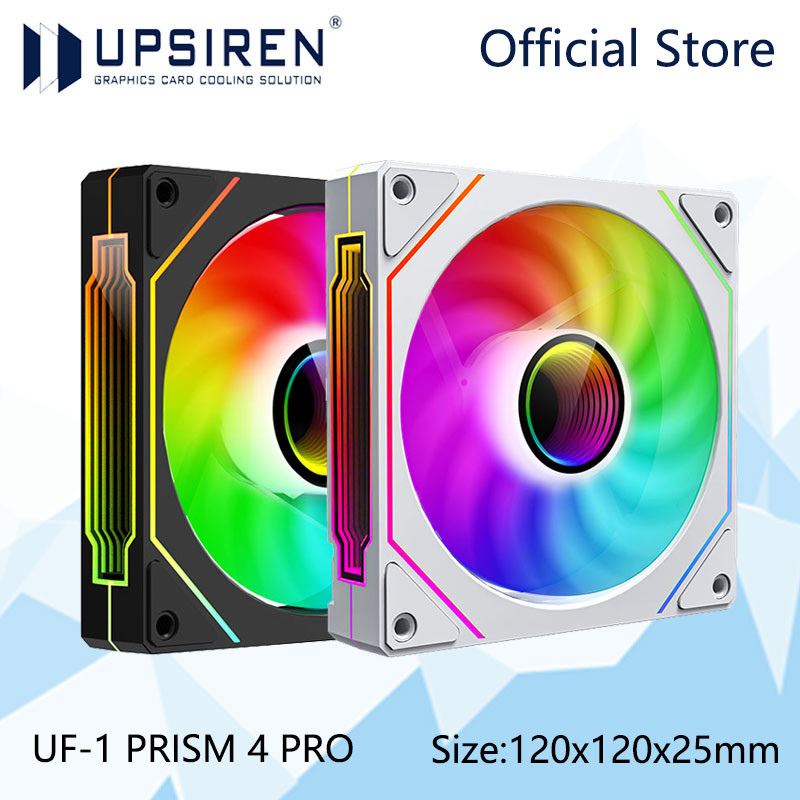 ARGB Chassis Fan 4 Pin PWM Quiet 120mm PC Case Fan 12V 6001500RPM High Air Volume 0