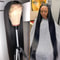 Brazilian Straight HD Lace Front Wig, Pre Plucked Human Hair Frontal Wigs for Women, Affordable High-Quality Natural