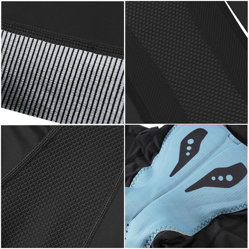 Cycling Bib Shorts Ciclismo Masculina MTB Padded Tights With Elastic Interface Cushion For Road  Lo 3