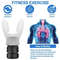 Breathing Exercise for Lungs Portable Breath Fitness Exerciser Device with Adjustable Resistances for Endurance Workout
